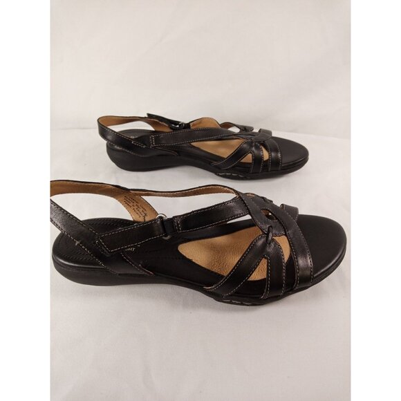 Naturalizer Original Box Women's Cooper Black Sandals Size 7.5 - Picture 7 of 10